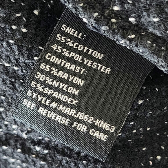 BNCI Medium Grey Gray Cardigan Sweater - Picture 4 of 5